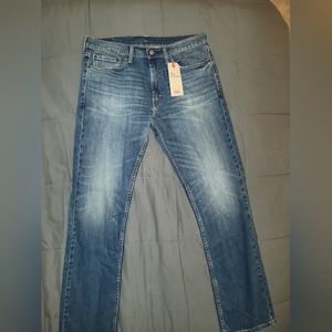 Men's Levi Jeans 513 Slim Straight/Stretch 34×34 NEW with tags
